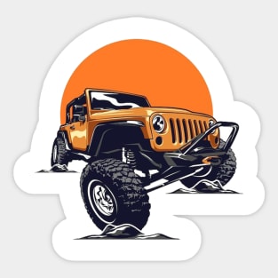 Jeep car Sticker